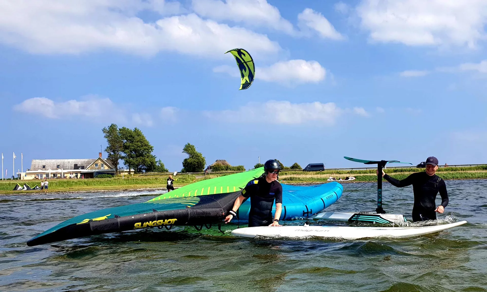 Lerne das Wingfoilen in Kegneas/Daenemark